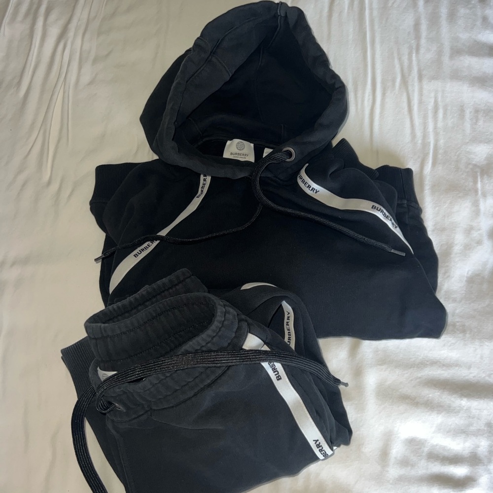Burberry Logo Tape Track Suit.
